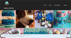 Desktop Screenshot of melodiacakesandtreats.com